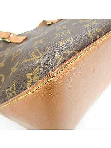 Louis Vuitton Cabas Piano Brown Canvas Tote Bag (view 2)