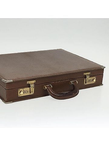 Gucci Brown Leather Travel Bag (view 2)