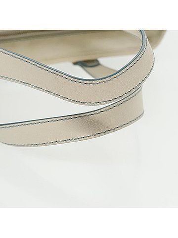 Céline Macadam Blue Canvas Tote Bag (view 2)