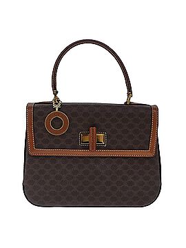 Céline Macadam Brown Canvas Handbag (view 1)