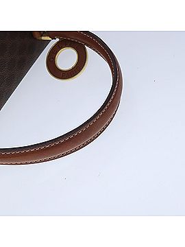 Céline Macadam Brown Canvas Handbag (view 2)