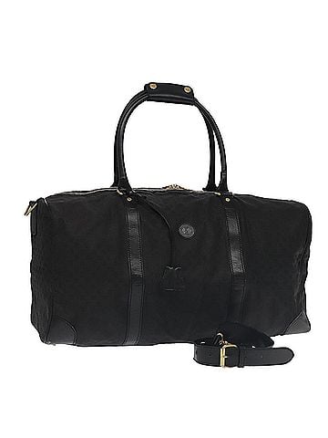 Fendi Black Canvas Travel Bag (view 1)