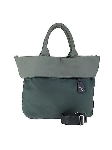 Prada Khaki Synthetic Tote Bag (view 1)