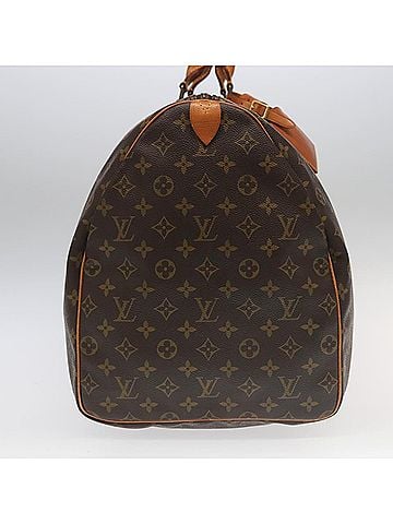 Louis Vuitton Keepall 60 Brown Canvas Travel Bag (view 2)