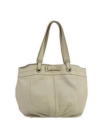 Burberry Beige Leather Tote Bag (view 1)