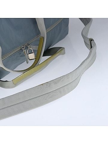 Prada Tessuto Blue Synthetic Travel Bag (view 2)