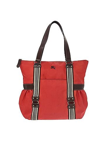 Burberry Blue Label Red Synthetic Tote Bag (view 1)