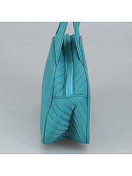 Yves Saint Laurent Turquoise Synthetic Handbag (view 2)