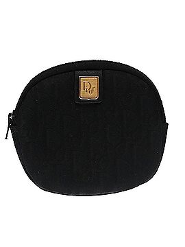 Dior Black Canvas Wallet (view 1)