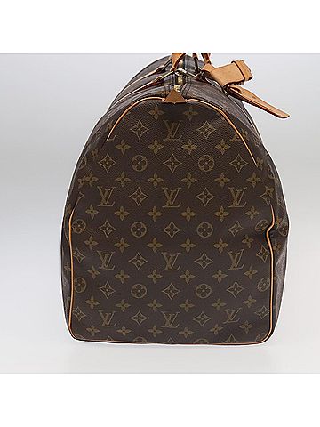 Louis Vuitton Keepall 60 Brown Canvas Travel Bag (view 2)