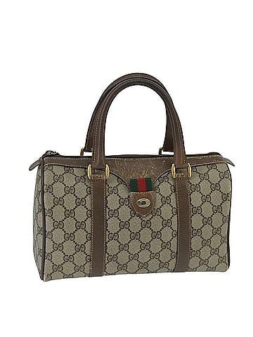 Gucci Gg Supreme Beige Canvas Travel Bag (view 1)