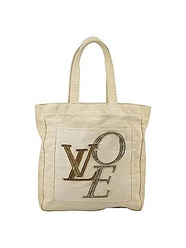 Louis Vuitton That's Love Tote Beige Canvas Tote Bag (view 1)