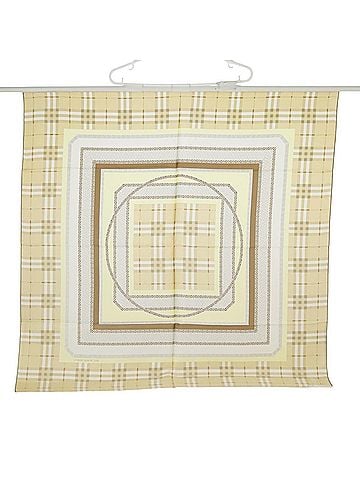 Burberry Beige Silk Scarf (view 2)
