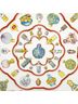Hermès 100% Silk Solid Multi Color Carré 90 Multicolour Silk Scarf One size - photo 6