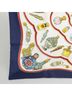Hermès 100% Silk Solid Multi Color Carré 90 Multicolour Silk Scarf One size - photo 8