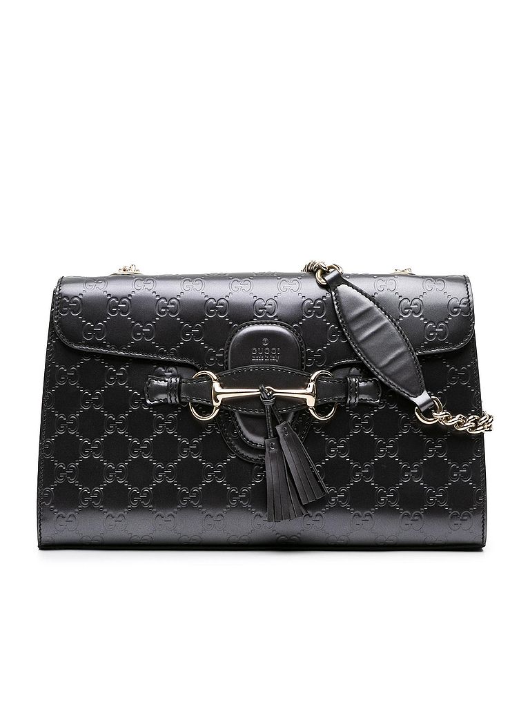 Gucci 100% Leather Purple Medium Guccissima Emily Shoulder Bag One size - photo 1