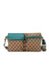 Gucci 100% Canvas Brown GG Canvas Web Double Pocket Belt Bag One size - photo 1