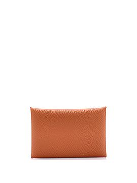 Hermès Calvi Duo Card Holder Epsom (view 1)