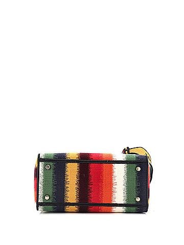 Christian Dior Lady D-Lite Bag Striped Canvas Medium (view 2)