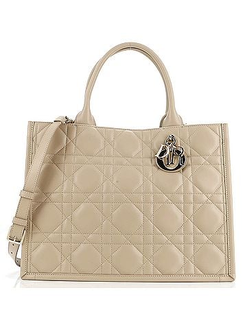 Christian Dior Book Tote Cannage Quilt Lambskin Medium (view 1)