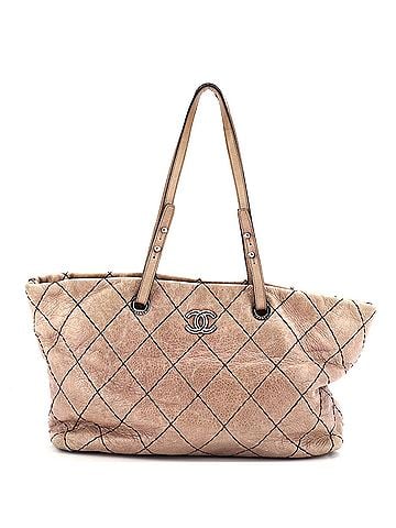 Chanel On The Road Tote Quilted Leather Large (view 1)