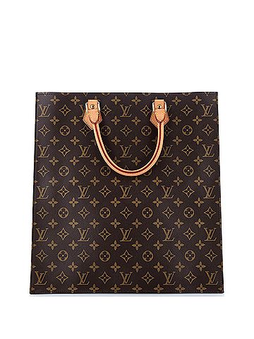 Louis Vuitton Vintage Sac Plat Bag Monogram Canvas (view 1)