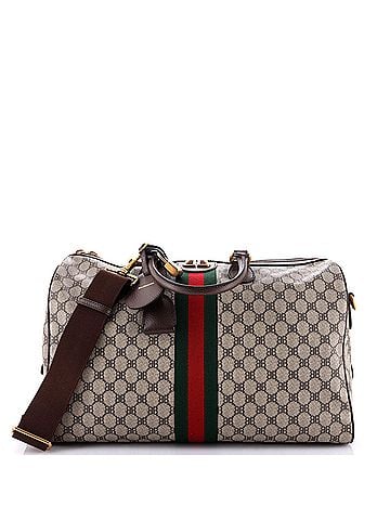 Balenciaga x Gucci The Hacker Project Duffle Bag BB Coated Canvas Medium (view 1)