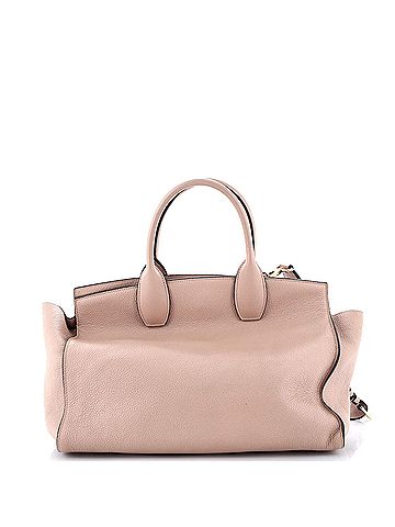 Salvatore Ferragamo Studio Satchel Leather Medium (view 2)