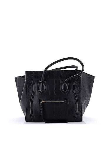 Céline Phantom Bag Crocodile Embossed Leather Medium (view 1)