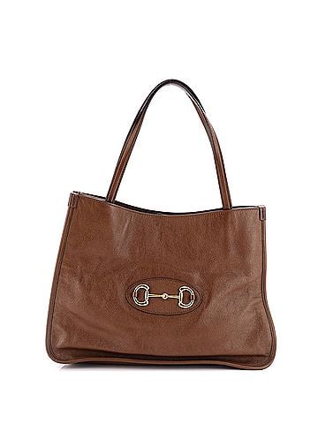 Gucci Horsebit 1955 Tote Leather Medium (view 1)