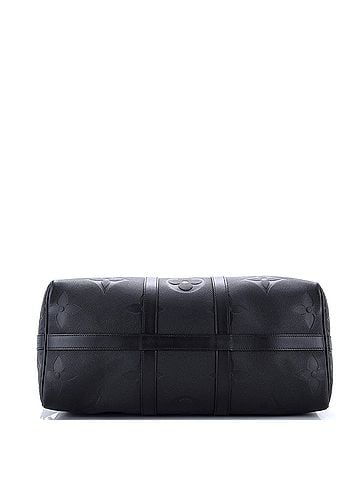 Louis Vuitton Keepall Bandouliere Bag Monogram Empreinte Giant 45 (view 2)