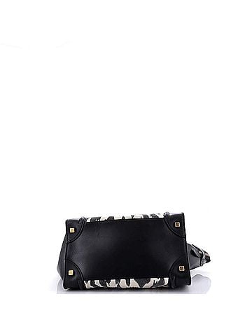 Céline Luggage Bag Printed Canvas and Leather Mini (view 2)