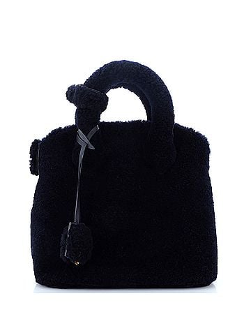 Louis Vuitton Lockit Handbag Shearling (view 1)