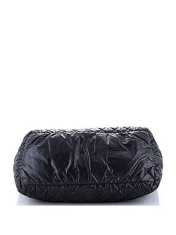 Chanel Coco Cocoon Zipped Tote Quilted Nylon Large (view 2)