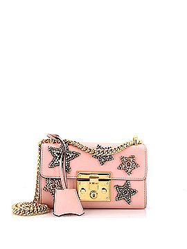 Gucci Padlock Shoulder Bag Embellished Leather Small (view 1)