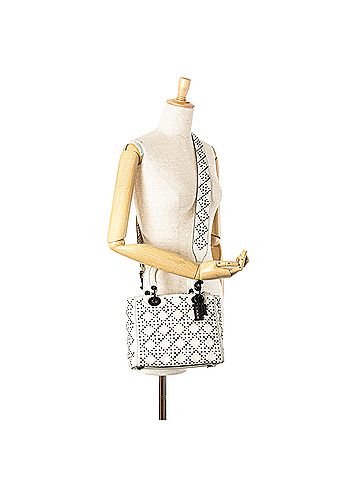 Dior Medium Calfskin Studded Lady Dior (view 2)