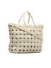 Bottega Veneta 100% Canvas Brown Canvas Window Woven Satchel One size - photo 4