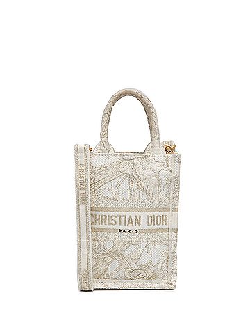 Dior Mini Jardin D'Hiver Vertical Book Tote (view 1)