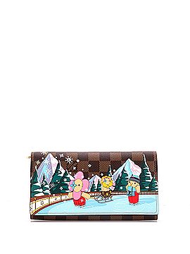 Louis Vuitton Sarah Wallet Limited Edition Vivienne Xmas Damier (view 1)