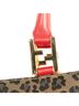 Fendi 100% Canvas Brown Leopard Print Canvas Tote One size - photo 9
