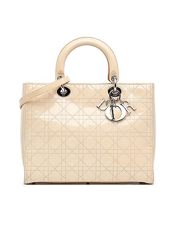 Dior Large Patent Cannage Lady Dior (view 1)