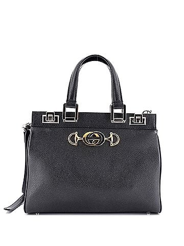 Gucci Zumi Top Handle Bag Leather Small (view 1)