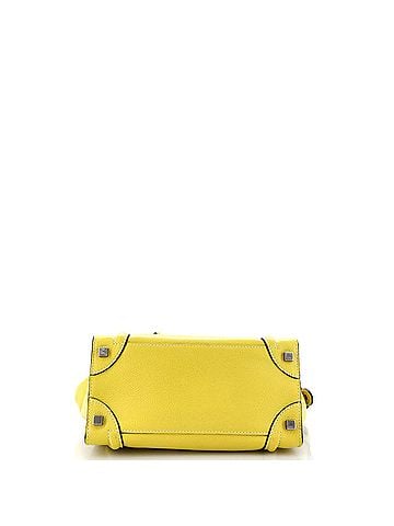 Céline Luggage Bag Grainy Leather Micro (view 2)