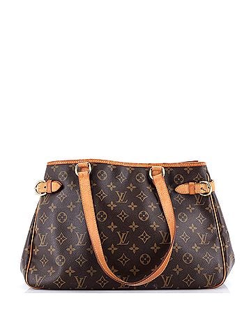 Louis Vuitton Batignolles Handbag Monogram Canvas Horizontal (view 1)