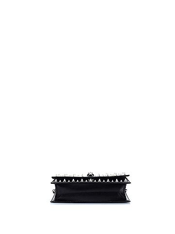 Alexander McQueen Skull Chain Crossbody Bag Studded Leather Mini (view 2)