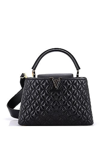 Louis Vuitton Capucines Bag Monogram Flower Quilted Lambskin PM (view 1)