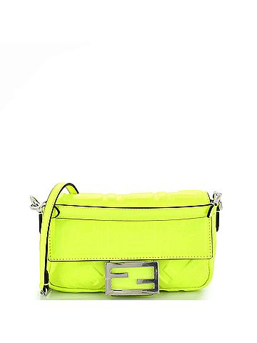 Fendi Baguette NM Bag Zucca Embossed Leather Mini (view 1)