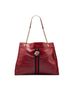 Gucci 100% Leather Red Large Rajah Tote Bag One size - photo 1