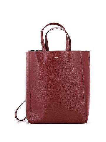 Céline Vertical Cabas Tote Grained Calfskin Small (view 1)