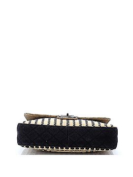 Chanel Cannes Mademoiselle Flap Bag Woven Raffia Medium (view 2)